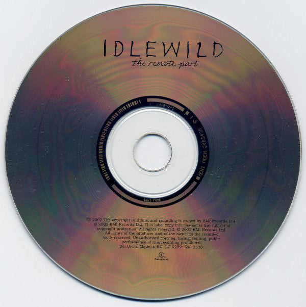 Idlewild : The Remote Part (CD, Album, Enh)