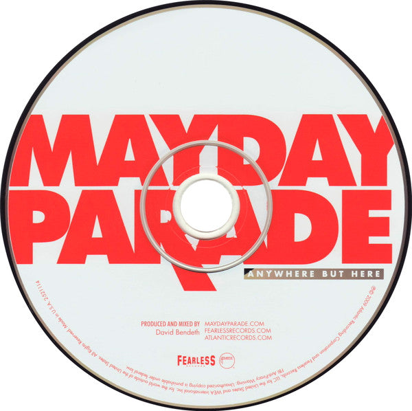 Mayday Parade : Anywhere But Here (CD, Album)