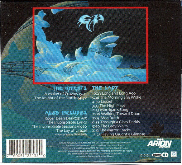 Glass Hammer : The Inconsolable Secret (2xCD, Album, Enh, Tri)