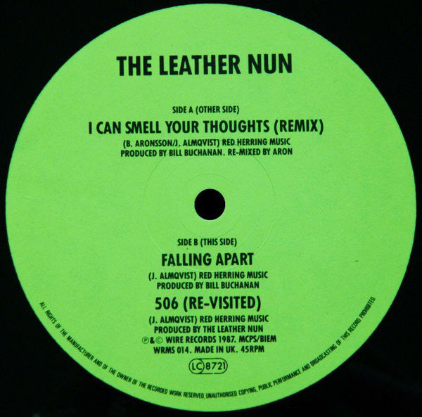 The Leather Nun : I Can Smell Your Thoughts (Remix) (12", Maxi, Gre)