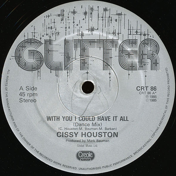 Cissy Houston : With You I Could Have It All (12")