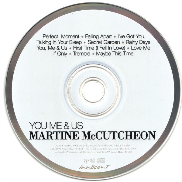 Martine McCutcheon : You Me & Us (CD, Album, Swi)