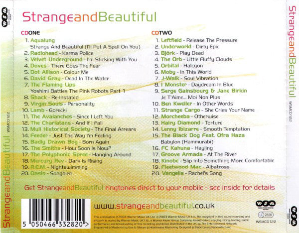 Various : Strange And Beautiful (2xCD, Comp)