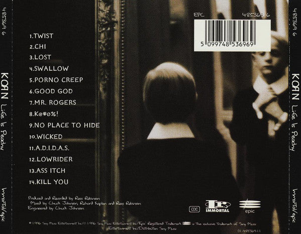 Korn : Life Is Peachy (CD, Album, Enh)