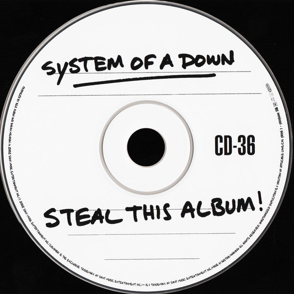 System Of A Down : Steal This Album! (CD, Album)