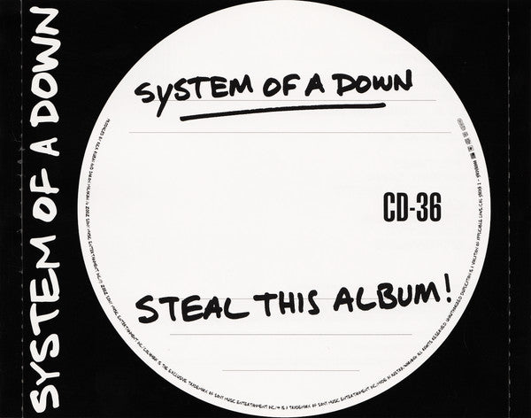 System Of A Down : Steal This Album! (CD, Album)