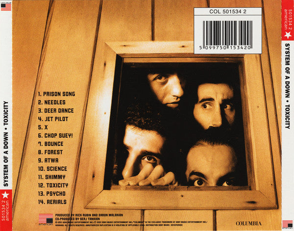 System Of A Down : Toxicity (CD, Album)