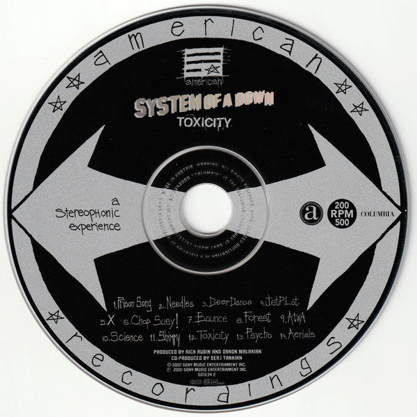 System Of A Down : Toxicity (CD, Album)