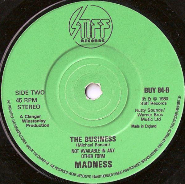 Madness : Baggy Trousers (7", Single, Gre)