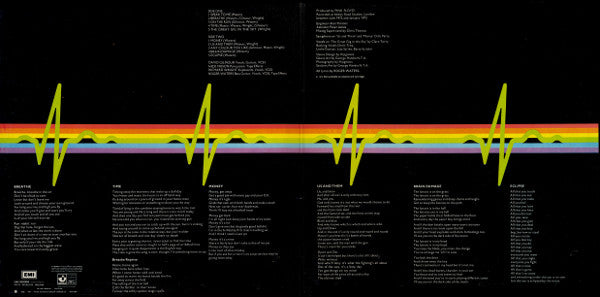 Pink Floyd : The Dark Side Of The Moon (LP, Album, RE, 5th)