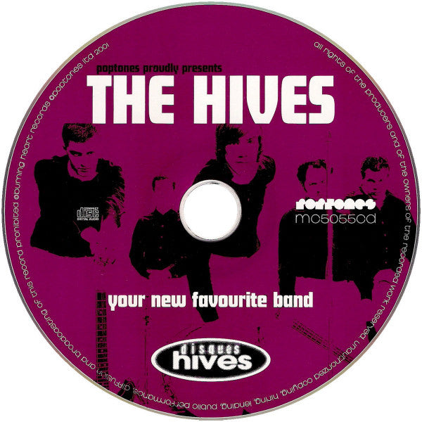 The Hives : Your New Favourite Band (CD, Comp, Enh)