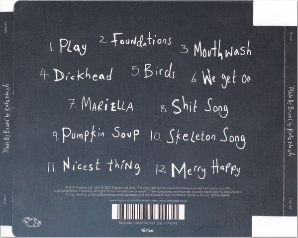 Kate Nash : Made Of Bricks (CD, Album, S/Edition, Sup)