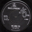 The Beatles : She Loves You (7", Single, Mono)