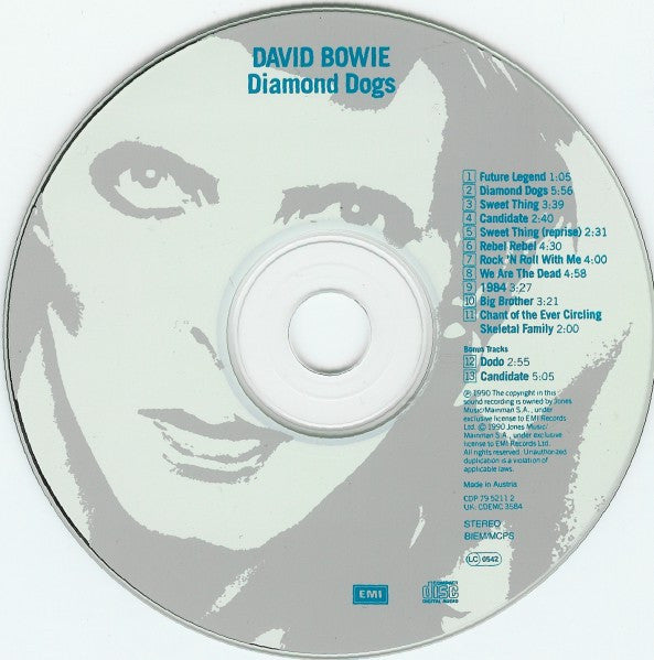 David Bowie : Diamond Dogs (CD, Album, RE, RM)