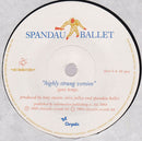 Spandau Ballet : Highly Strung (7", Single, Pap)