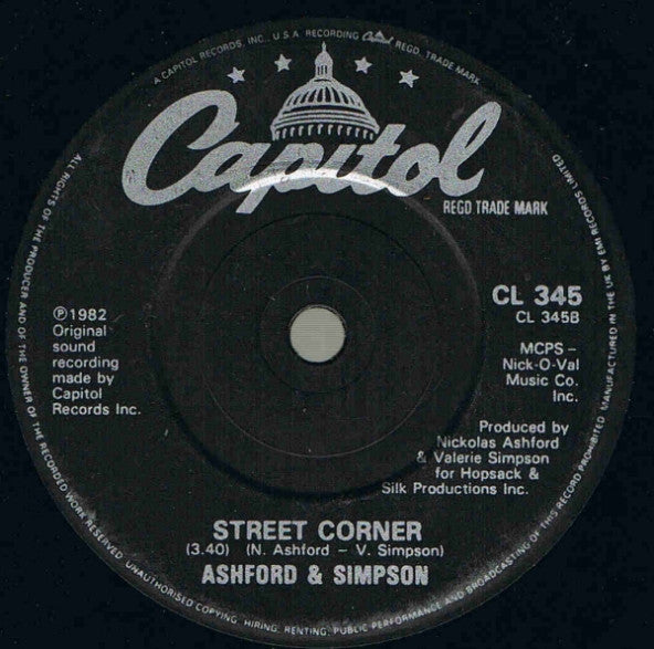 Ashford & Simpson : Solid (7", Single, Pap)