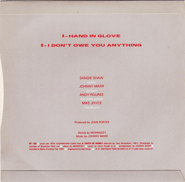 Sandie Shaw : Hand In Glove (7", Single, Pus)
