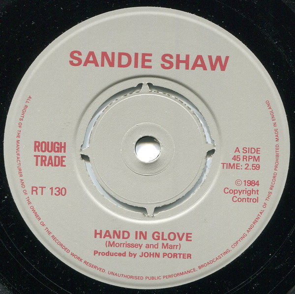 Sandie Shaw : Hand In Glove (7", Single, Pus)