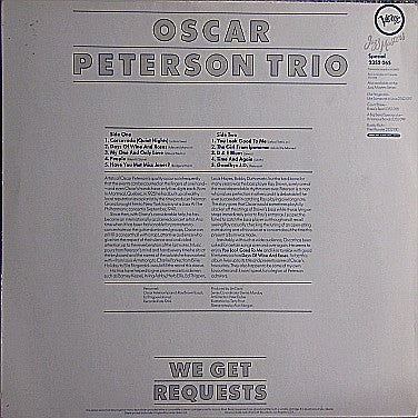 The Oscar Peterson Trio : We Get Requests (LP, Album, RE)