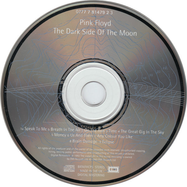 Pink Floyd : The Dark Side Of The Moon (Twentieth Anniversary Edition) (CD, Album, Ltd, RM + Box)