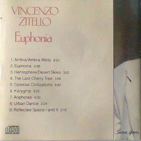 Vincenzo Zitello : Euphonia (CD, Album)