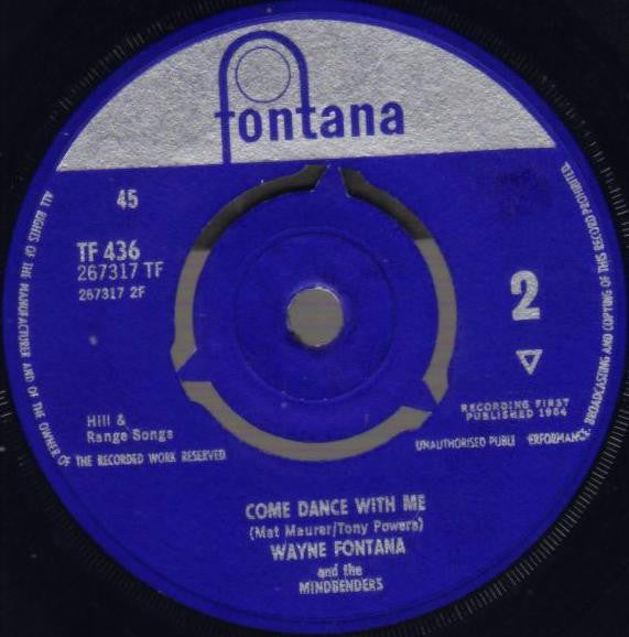 Wayne Fontana & The Mindbenders : Little Darlin' (7", Single)