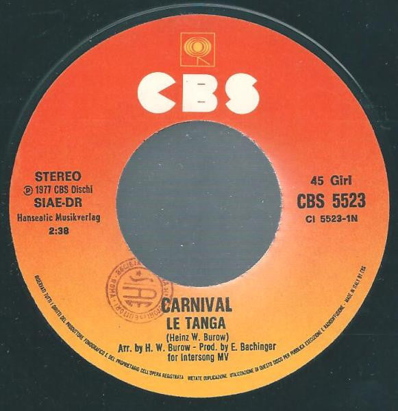 Carnival (11) : Le Tanga (7")