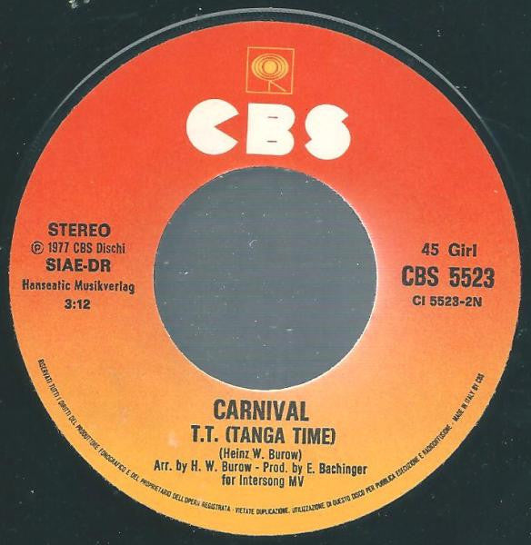 Carnival (11) : Le Tanga (7")