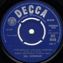 Val Doonican : Doonican's Irish Stew (7", EP, Mono)