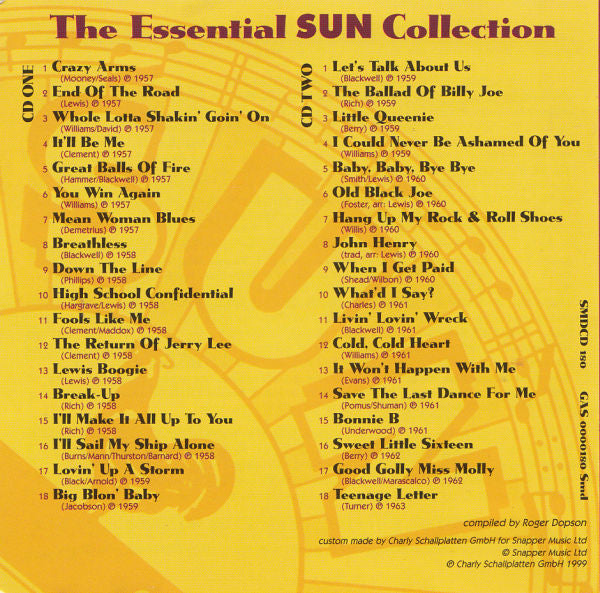 Jerry Lee Lewis : The Essential Sun Collection (2xCD, Comp)