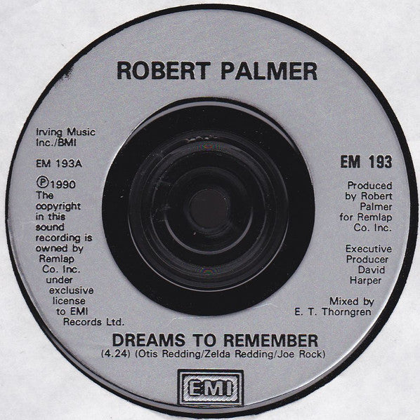 Robert Palmer : Dreams To Remember (7", Single)