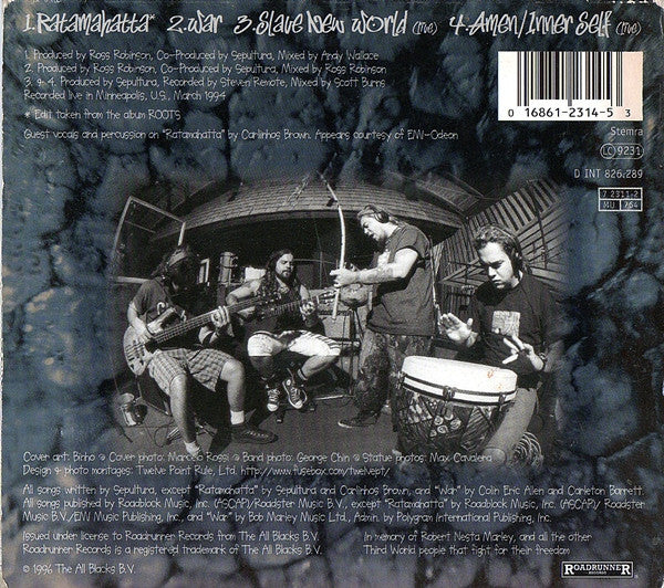 Sepultura : Ratamahatta (CD, Single, Dig)
