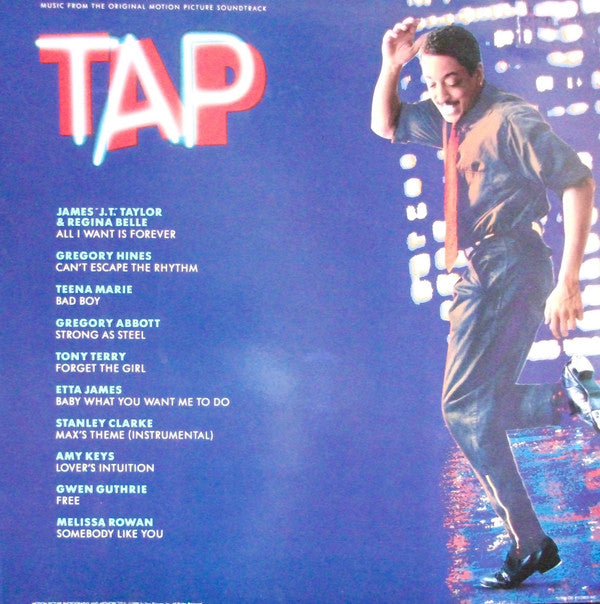 Various : Music From The Original Motion Picture Soundtrack "Tap" (LP, Album)