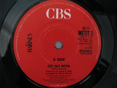 The Marines : Go Go Now (7", Single)