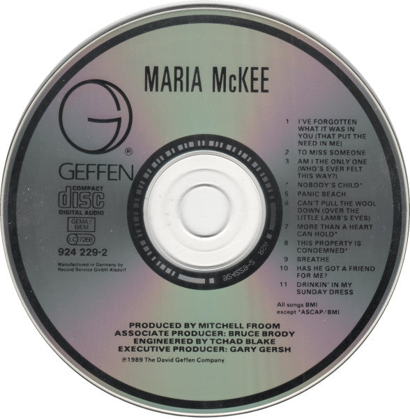 Maria McKee : Maria McKee (CD, Album)