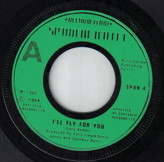 Spandau Ballet : I'll Fly For You (7", Single, Gre)