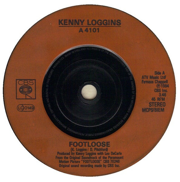 Kenny Loggins : Footloose (7", Single, Ora)