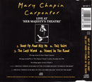 Mary Chapin Carpenter : Live At 'Her Majesty's Theatre' (CD, EP)