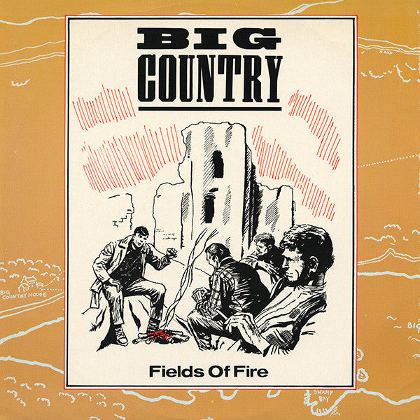 Big Country : Fields Of Fire (12", Single)