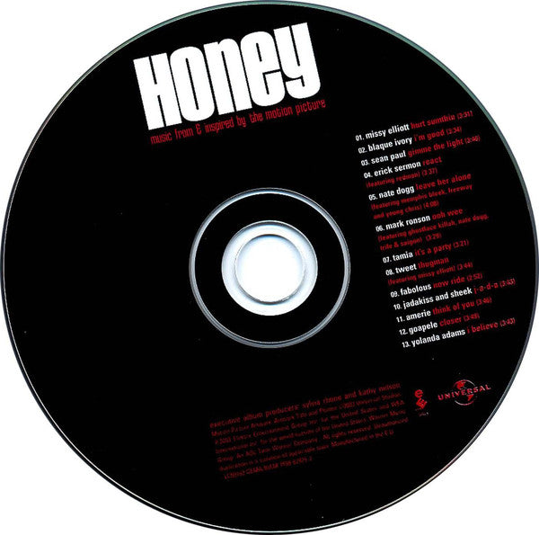Various : Honey (Music From & Inspired By The Motion Picture) (CD, Comp)