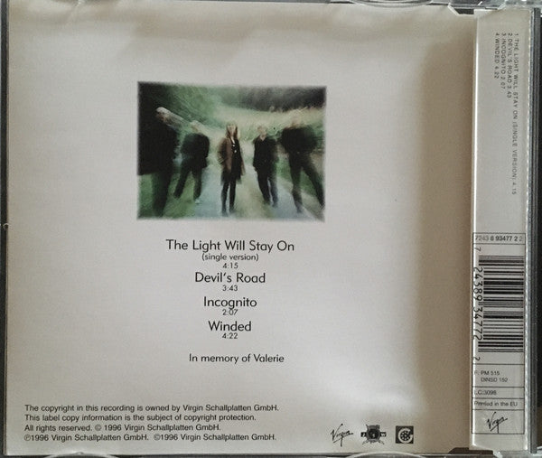 The Walkabouts : The Light Will Stay On (CD, Single)