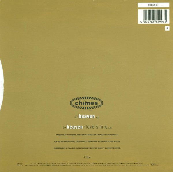 The Chimes : Heaven (7", Single)