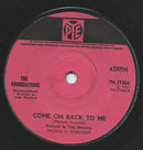 The Foundations : Baby, Now That I've Found You (7", Single, Sol)