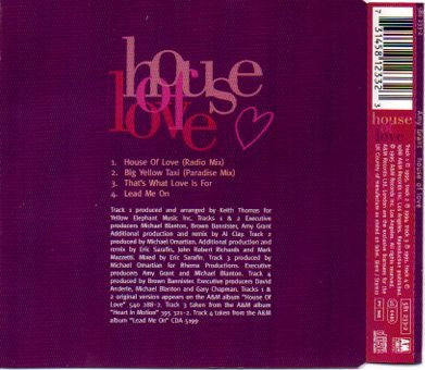 Amy Grant With Vince Gill : House Of Love (CD, Single)