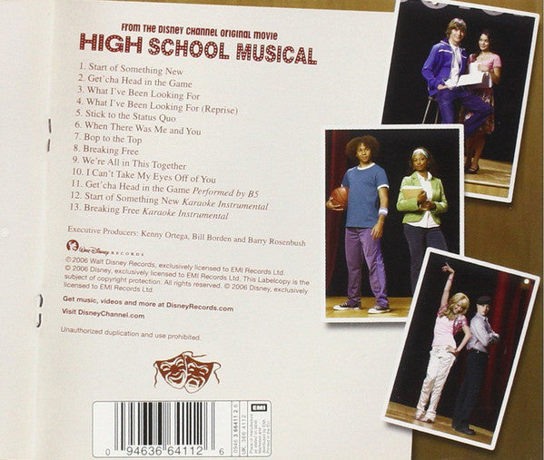 The High School Musical Cast : High School Musical (An Original Walt Disney Records Soundtrack) (CD, Album)