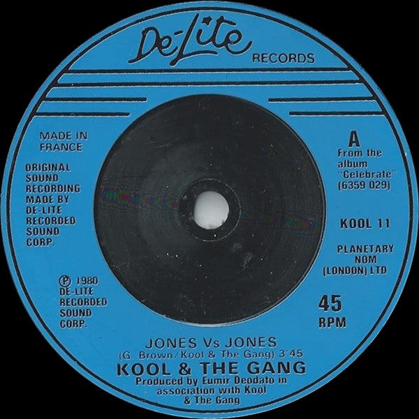 Kool & The Gang : Jones Vs Jones (7", Single)