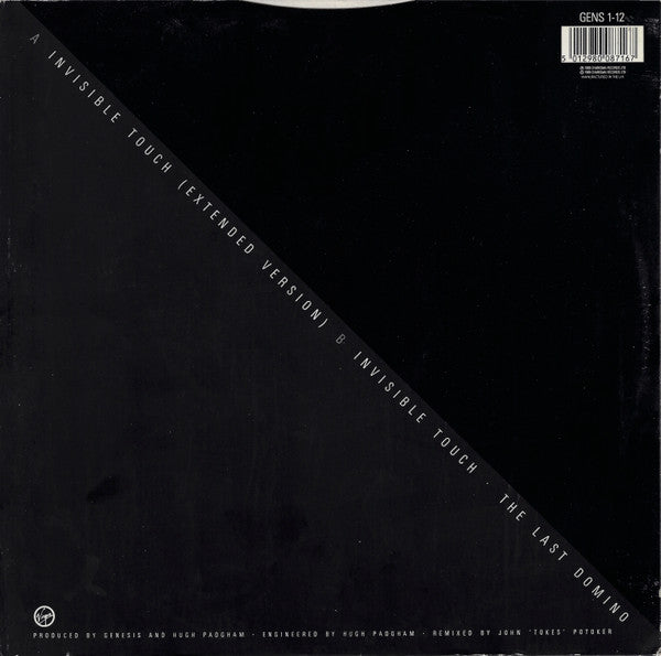 Genesis : Invisible Touch (12", Single)