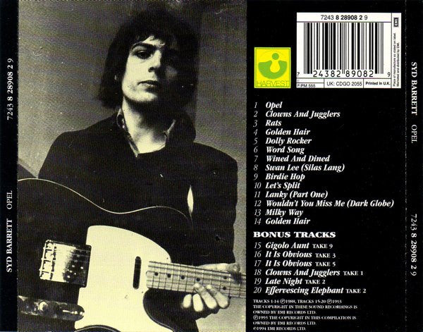 Syd Barrett : Opel (CD, Album, RE)