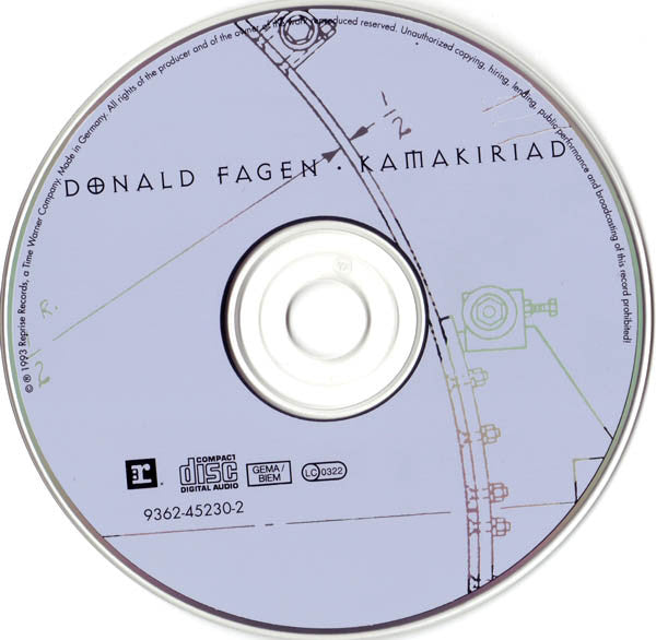 Donald Fagen : Kamakiriad (CD, Album)