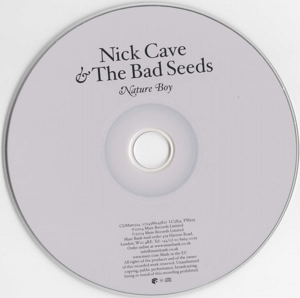 Nick Cave & The Bad Seeds : Nature Boy (CD, Single)